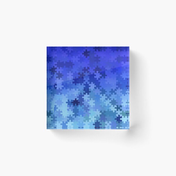 Item preview, Puzzled Blue designed and sold by Kawaii85.