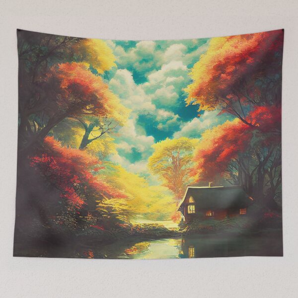 Item preview, Autumn House designed and sold by dreamworldscape.