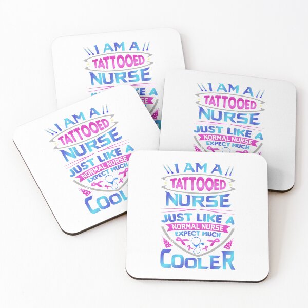 Item preview, I Am A Tattooed Nurse designed and sold by SimplyCosmic11.