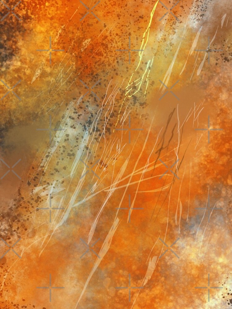 Thumbnail 4 of 4, iPhone Case, Abstract Paint Pattern (Rustic Copper) designed and sold by ThisOnAShirt.