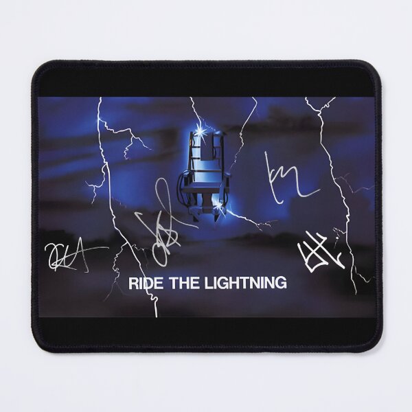 Item preview, Ride the Lightning album electricity designed and sold by VanessJahn.
