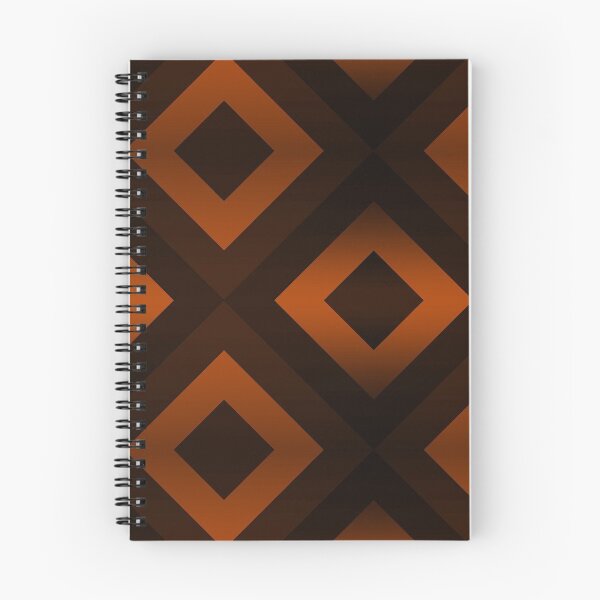 Item preview, Orange Abstract 70s Retro Diamond Pattern designed and sold by ThisOnAShirt.
