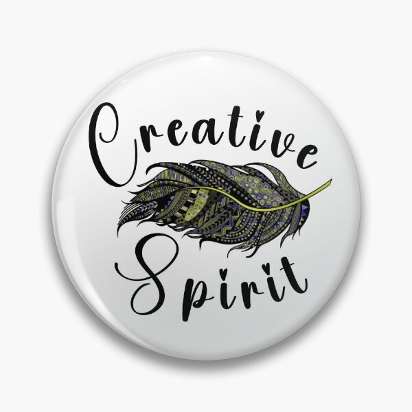 Item preview, Diseño de plumas de espíritu creativo. designed and sold by Holisticfox.
