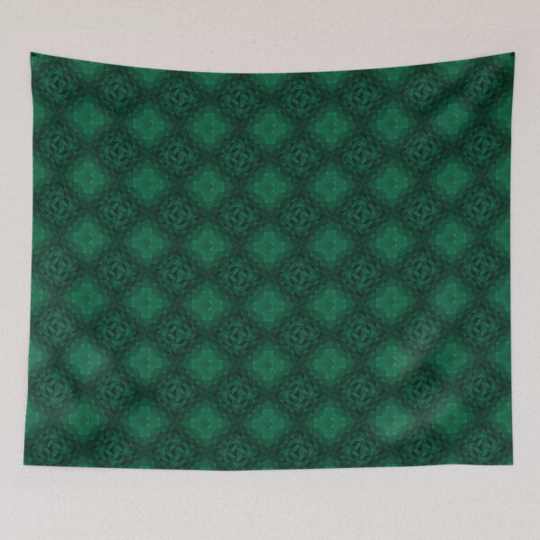 Item preview, Abstract Shapes & Polygons (Green) designed and sold by ThisOnAShirt.