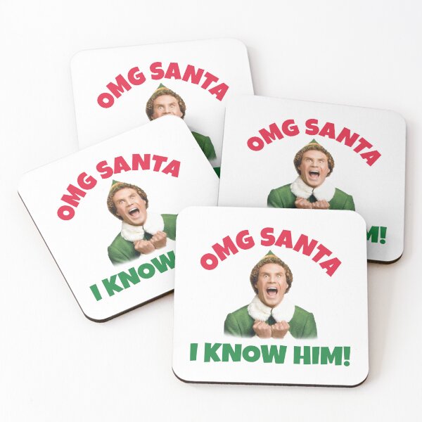 Item preview, Elf... OMG Santa, I Know Him designed and sold by allchristmas.