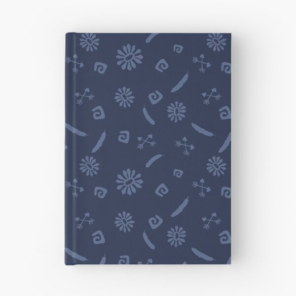 Item preview, Abstract flowers and swirls (Navy Blue) designed and sold by ThisOnAShirt.