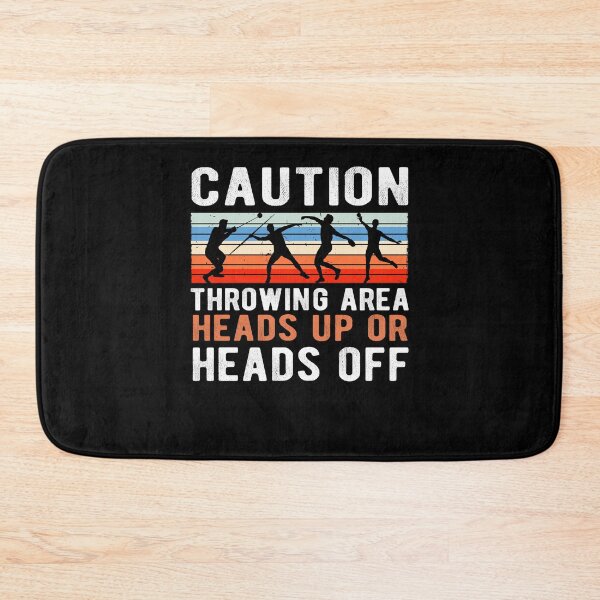 Item preview, Caution Throwing Area Shot Put Track And Field ThrowerCaution Throwing Area Shot Put Track And Field Thrower designed and sold by rozasdoltonv.
