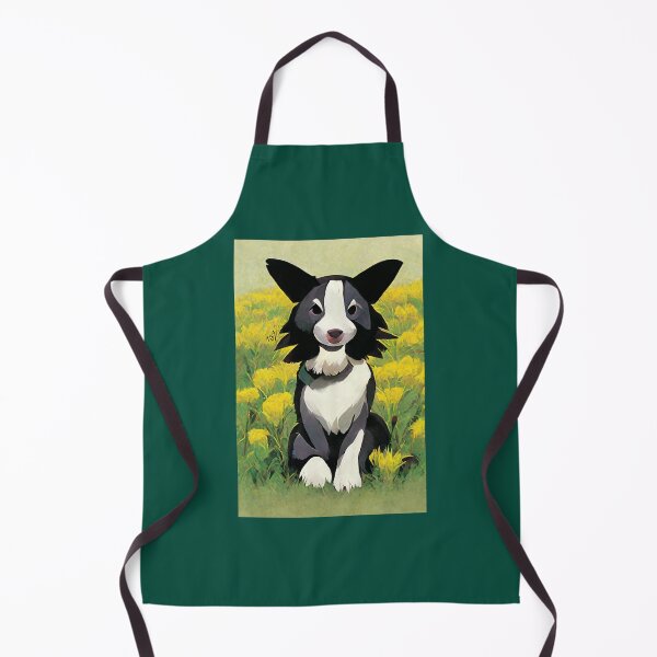 Item preview, cute border collie gift vintage lover designed and sold by StrayMutzstore.