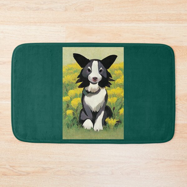 Item preview, cute border collie gift vintage lover designed and sold by StrayMutzstore.