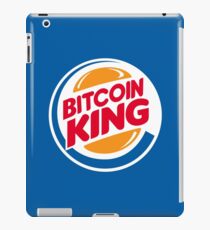 Der ursprüngliche Bitcoin-König iPad-Hülle & Skin