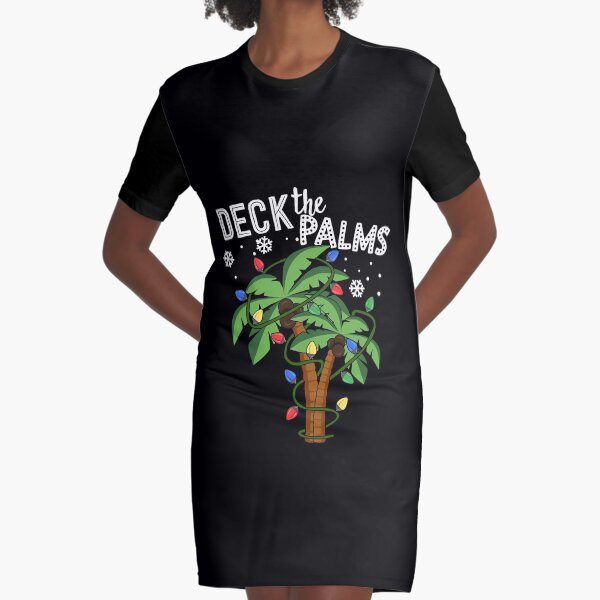 Artikel-Vorschau von Deck The Palms Hawaii Weihnachtspalmenbeleuchtung, designt und verkauft von QueenOfPrint.