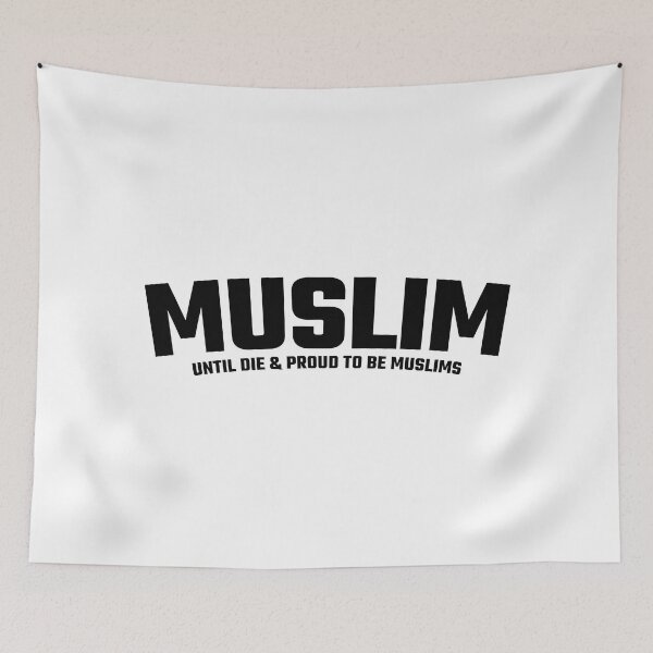 Aperçu de l'œuvre musulman jusqu'à la mort citations d'art islamique créée et vendue par EfenDesign.