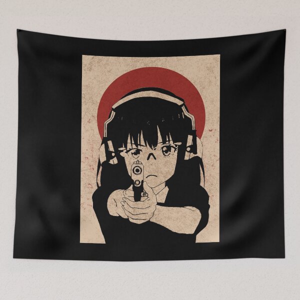 Item preview, Takina Inoue Classic Red Moon designed and sold by giantshoot.