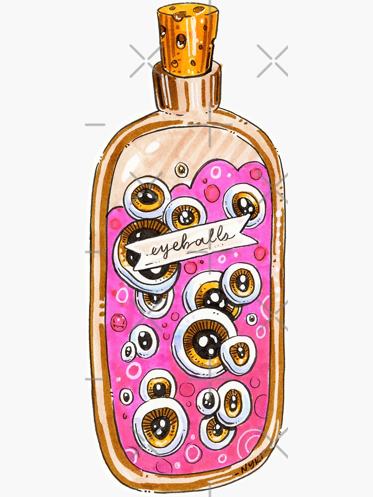 Just a Nice Ole' Bottle of Eyeballs by nykiway