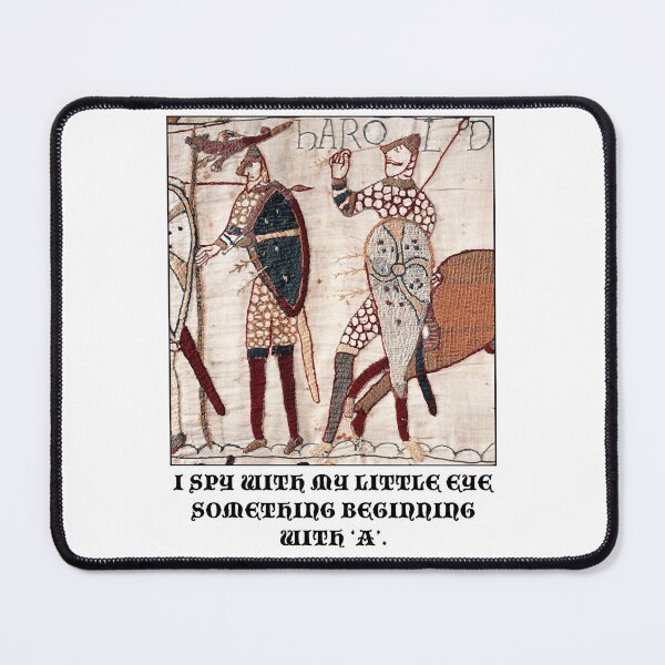 Item preview, Bayeux Tapestry - I Spy With My Little Eye Something Beginning With designed and sold by StrayMutzstore.