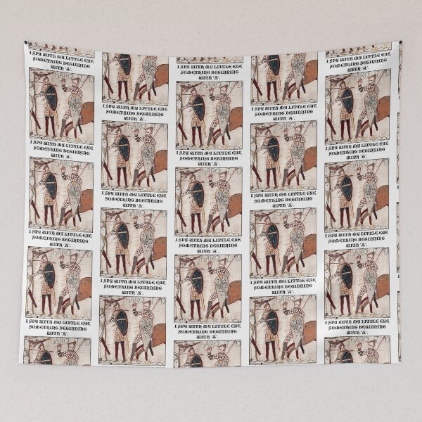 Item preview, Bayeux Tapestry - I Spy With My Little Eye Something Beginning With designed and sold by StrayMutzstore.