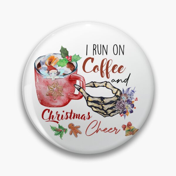 Item preview, i run on coffee and christmas cheer designed and sold by jeananastore.