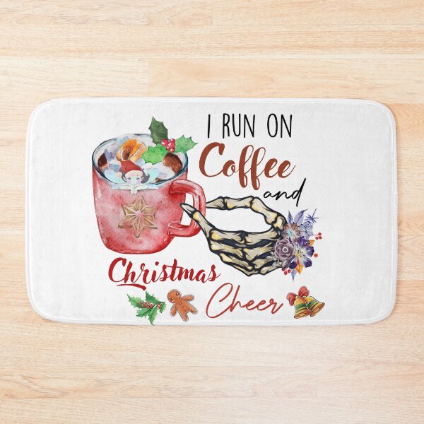 Item preview, i run on coffee and christmas cheer designed and sold by jeananastore.