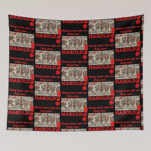 Item preview, Bayeux Tapestry - Keep Your Eye On That One Harold ! designed and sold by StrayMutzstore.