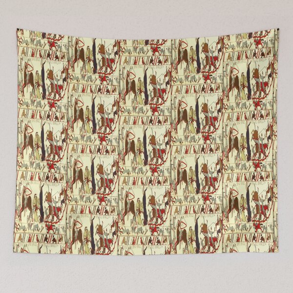 Item preview, Bayeux Tapestry Battle of Hastings 1066 Norman Anglo Saxon designed and sold by StrayMutzstore.