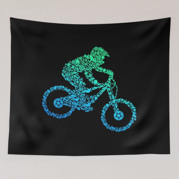 Item preview, Downhill mountain bike biker mtb boys designed and sold by syamsutaliaaj.