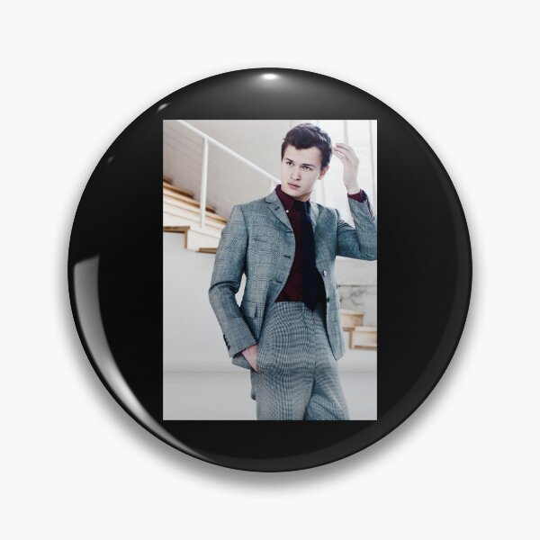 Item preview, Ansel Elgort Metal Print designed and sold by Declinedfisher.