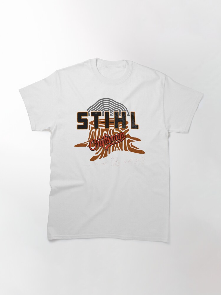 Thumbnail 3 of 7, Classic T-Shirt, American Chainsaw Craftsman designed and sold by RyanJackkkee.
