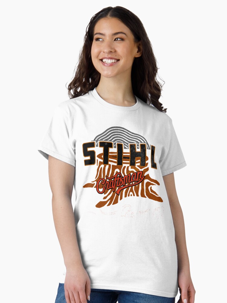 Thumbnail 2 of 7, Classic T-Shirt, American Chainsaw Craftsman designed and sold by RyanJackkkee.