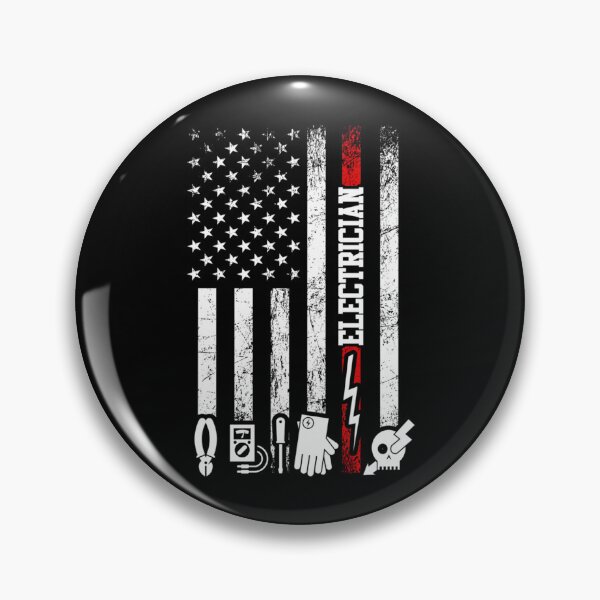 Item preview, American Flag Electrician   designed and sold by RyanJackkkee.