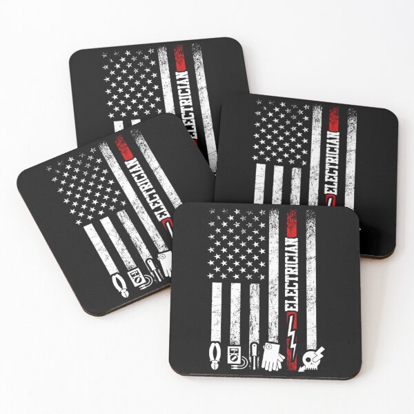 Item preview, American Flag Electrician   designed and sold by RyanJackkkee.