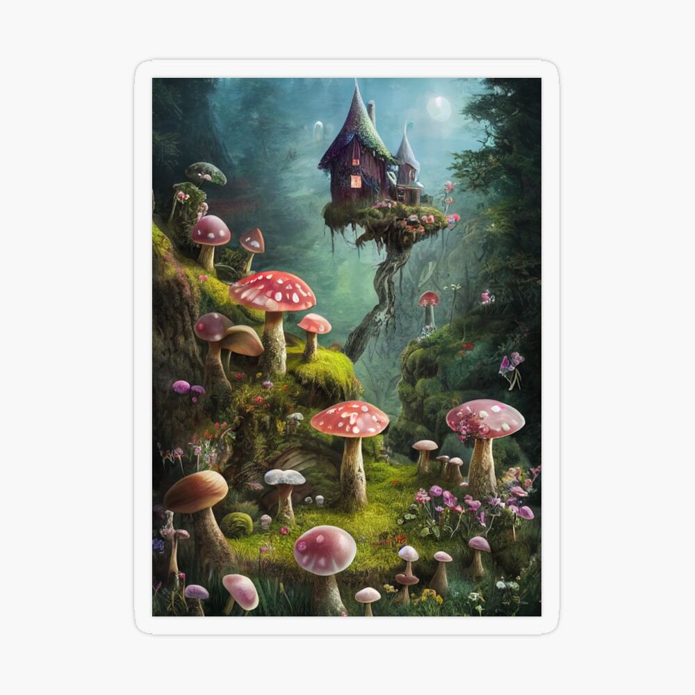 Fairy Art Print Fairies Fairy Decor Fairy House Fairycore 