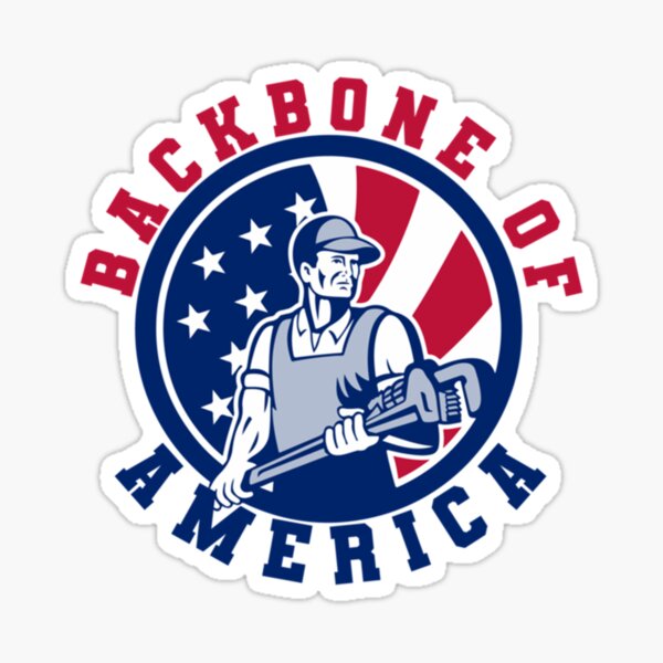 Item preview, Backbone of America     designed and sold by RyanJackkkee.