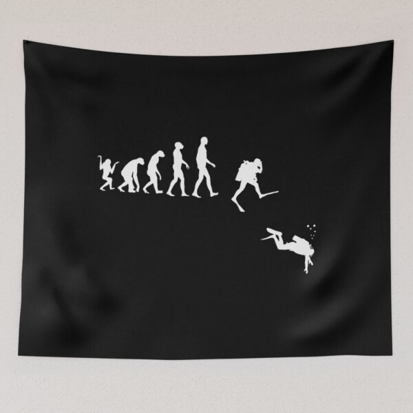 Item preview, Evolution of Man Scuba Diving designed and sold by hadudphn3.