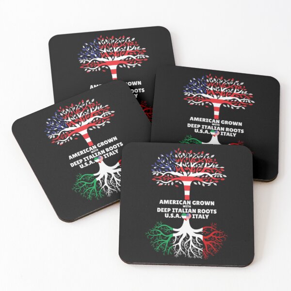 Item preview, American Grown With Deep Italian Roots USA Italy designed and sold by renaatkostayn.