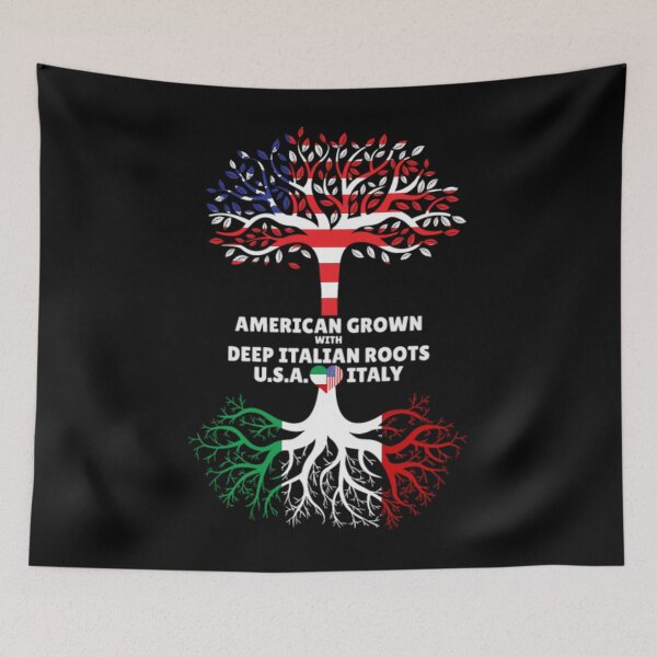 Item preview, American Grown With Deep Italian Roots USA Italy designed and sold by renaatkostayn.