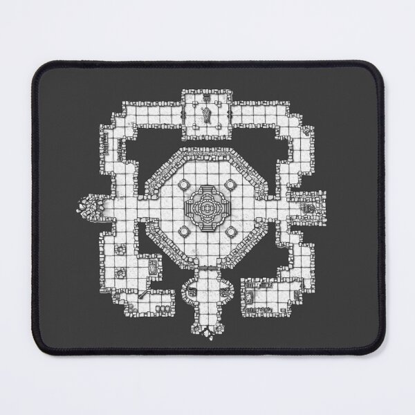 Item preview, Old school RPG Dungeon Map designed and sold by wolfkin-design.
