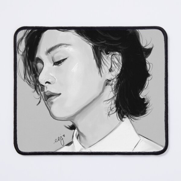 Item preview, Retrato de Suga Yoongi de BTS designed and sold by 2emmy732.