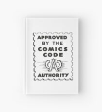 Comics Code Authority Seal Superhero Hardcover Journal