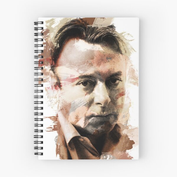 Item preview, Paint-Stroked Portrait of Activist, Christopher "Hitch" Hitchens designed and sold by ThisOnAShirt.