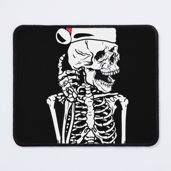 Item preview, Funny Skeleton Xmas Skull Bah Humbug Christmas Funny Santa designed and sold by Merchking1.