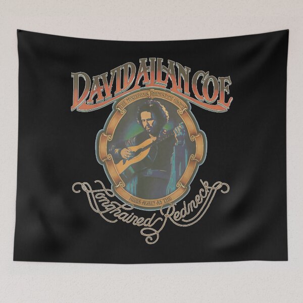 Item preview, David Allan-Coe Tees Vintage Retro designed and sold by keithmoorejk.