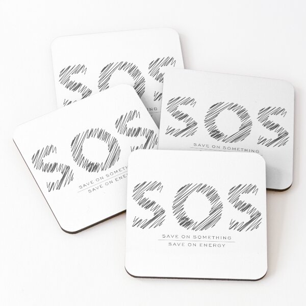 Item preview, SOS - Save on Something, Save Energy,  designed and sold by slkprint.