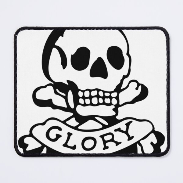 Item preview, Death Or Glory Skull Tattoo designed and sold by keithmoorejk.