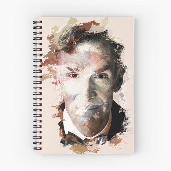Item preview, Paint-Stroked Portrait of Scientist and Astronomer, Bill Nye - The Science Guy designed and sold by ThisOnAShirt.