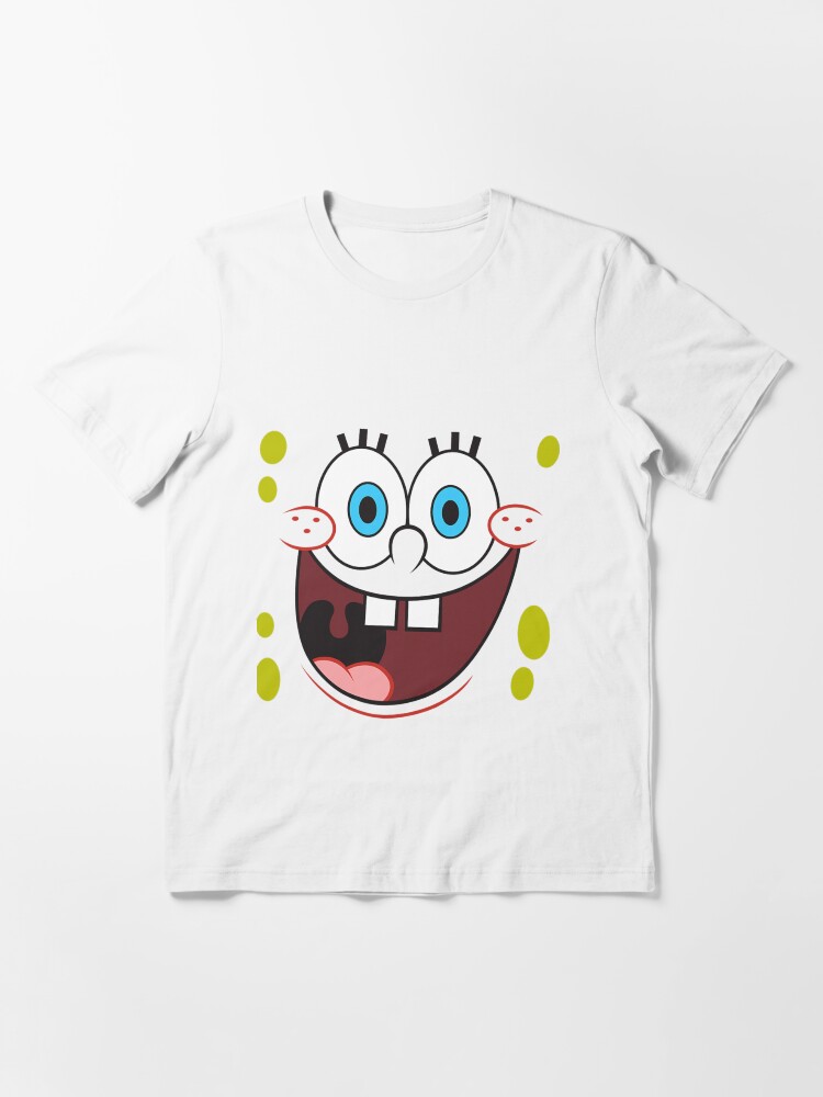 Spongebob Squarepants Bright Eyed Smiling Face T-Shirt Spongebob Squarepants Bright Eyed Smiling Face T-Shirt