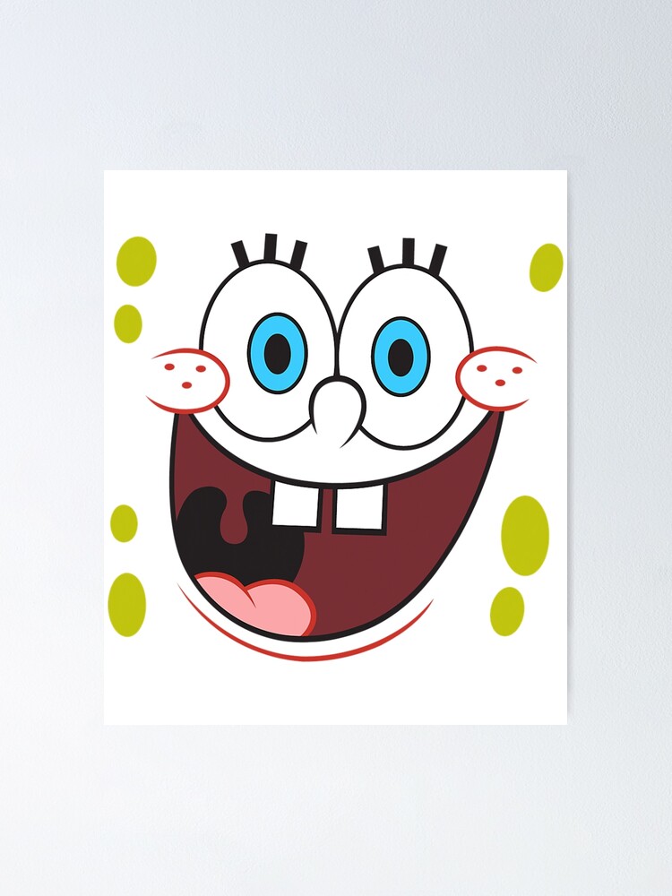 Spongebob Squarepants Bright Eyed Smiling Face T-Shirt Spongebob Squarepants Bright Eyed Smiling Face T-Shirt