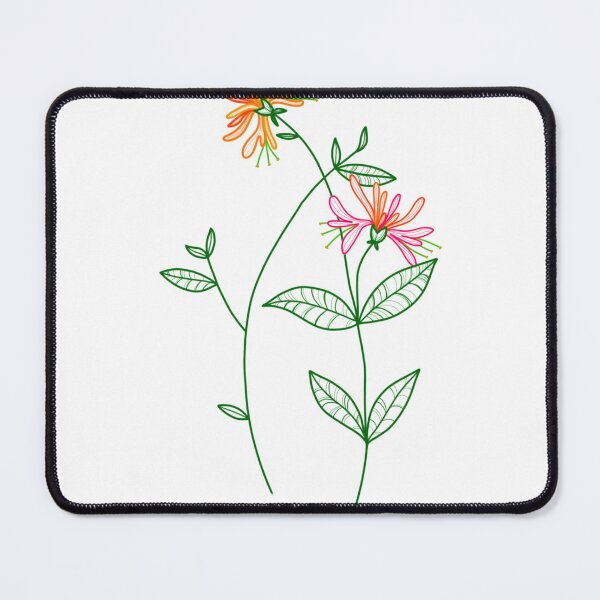 Aperçu de l'œuvre Fleurs du zodiaque Bélier chèvrefeuille créée et vendue par Hazyhorizons.
