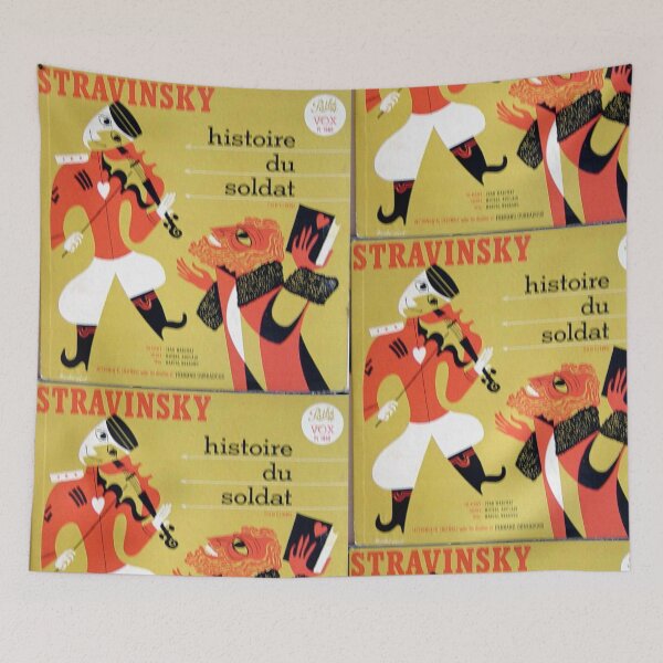 Item preview, Stravinsky, Histoire du Soldat designed and sold by Vintaged.