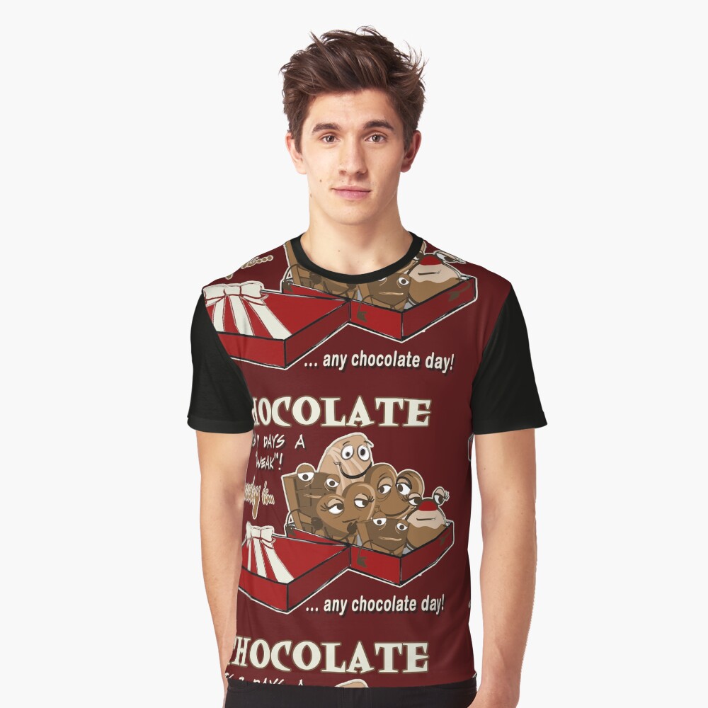 Chocolate - Thursday is any chocolate day Graphic T-Shirt