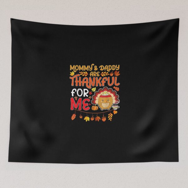 Item preview, Kids Boys Thanksgiving Mommy amp; Daddy Are Thankful For Me T-Shirt designed and sold by ElenaOliynyk.